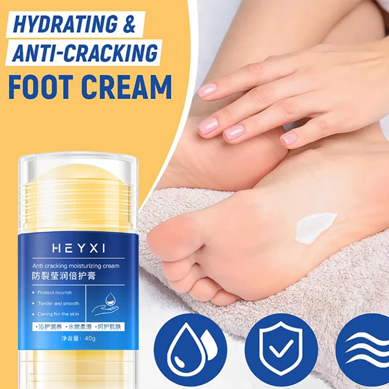 

Бальзам для восстановления потрескавшихся пяток, крем для ног, интенсивно увлажняющий, для сухой кожи, мазь от трещин, смягчающий мозоли, стик от трещин