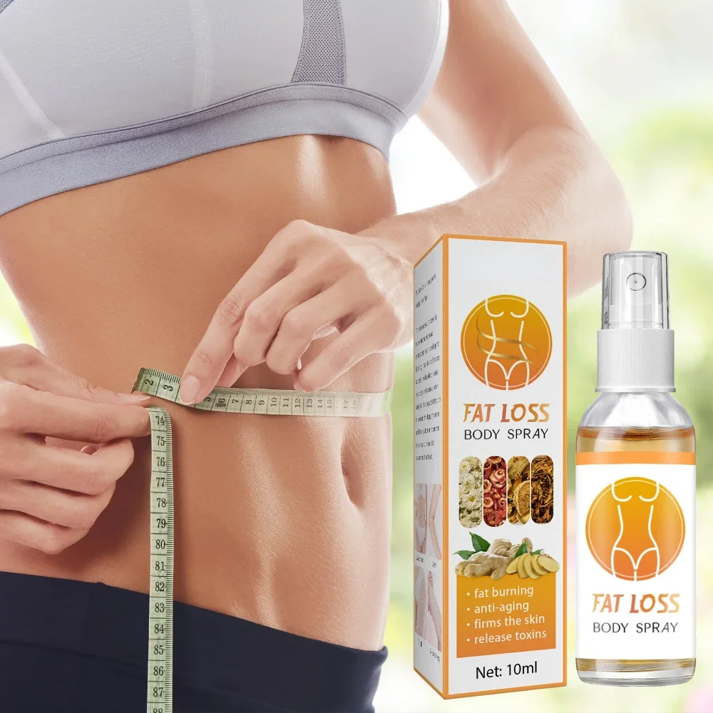 Fat Burner Spray Let Body Sexy Oil Weight Loss Slimming Spray Break Down Fat Burner Slimming Firming Cellulite Reducing