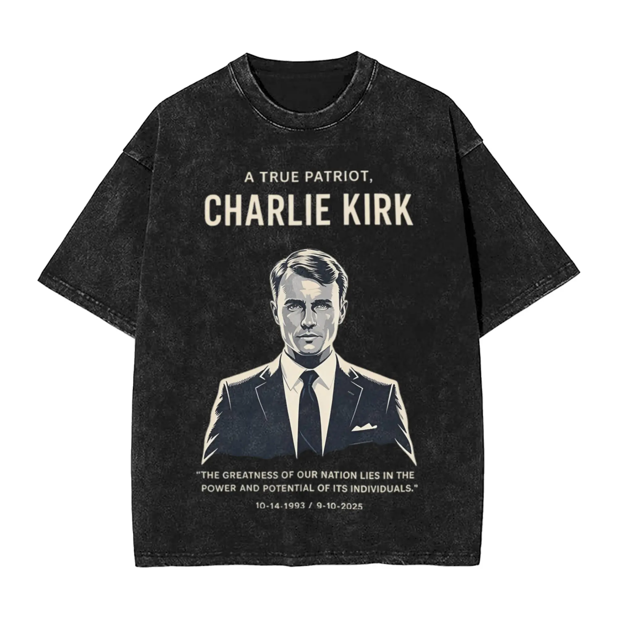 

Футболка Memorial Remembering Charlie Kirk, пляжные забавные футболки Y2K, повседневная футболка в стиле Харадзюку для мужчин, футболки с короткими рукавами и принтом