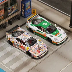In Stock GHOST PLAYER SW 1:64 Prancing Horse LBWK F40 Diecast Diorama Model Collection Toys
