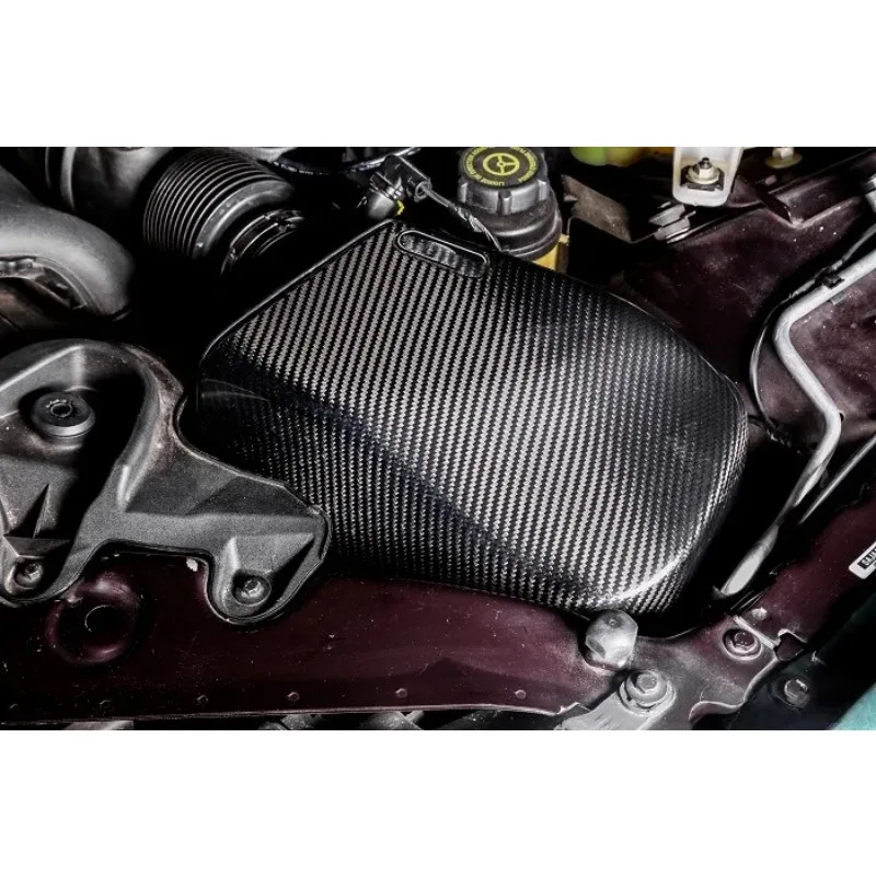 13-16 Snellere Reactie Real Dry Koolstofvezel Inlaatsysteem Voor Jaguar XJL 3.0T GTR Motor Koolstofvezel luchtinlaatpijp