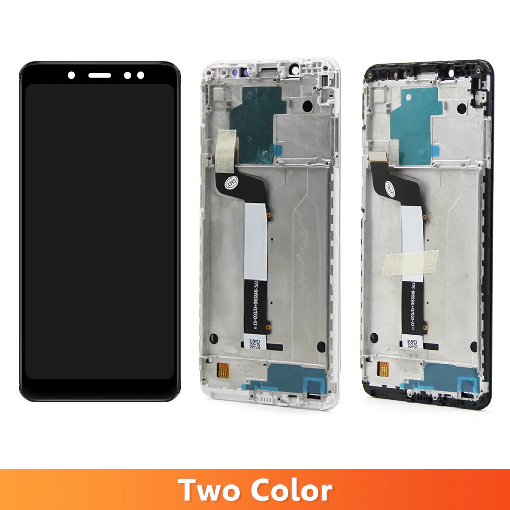 AMOLED for Xiaomi Redmi Note 5 Pro LCD Display Digital Touch Screen with Frame for Xiaomi Redmi Note 5 MEI7S MEI7 Replacement