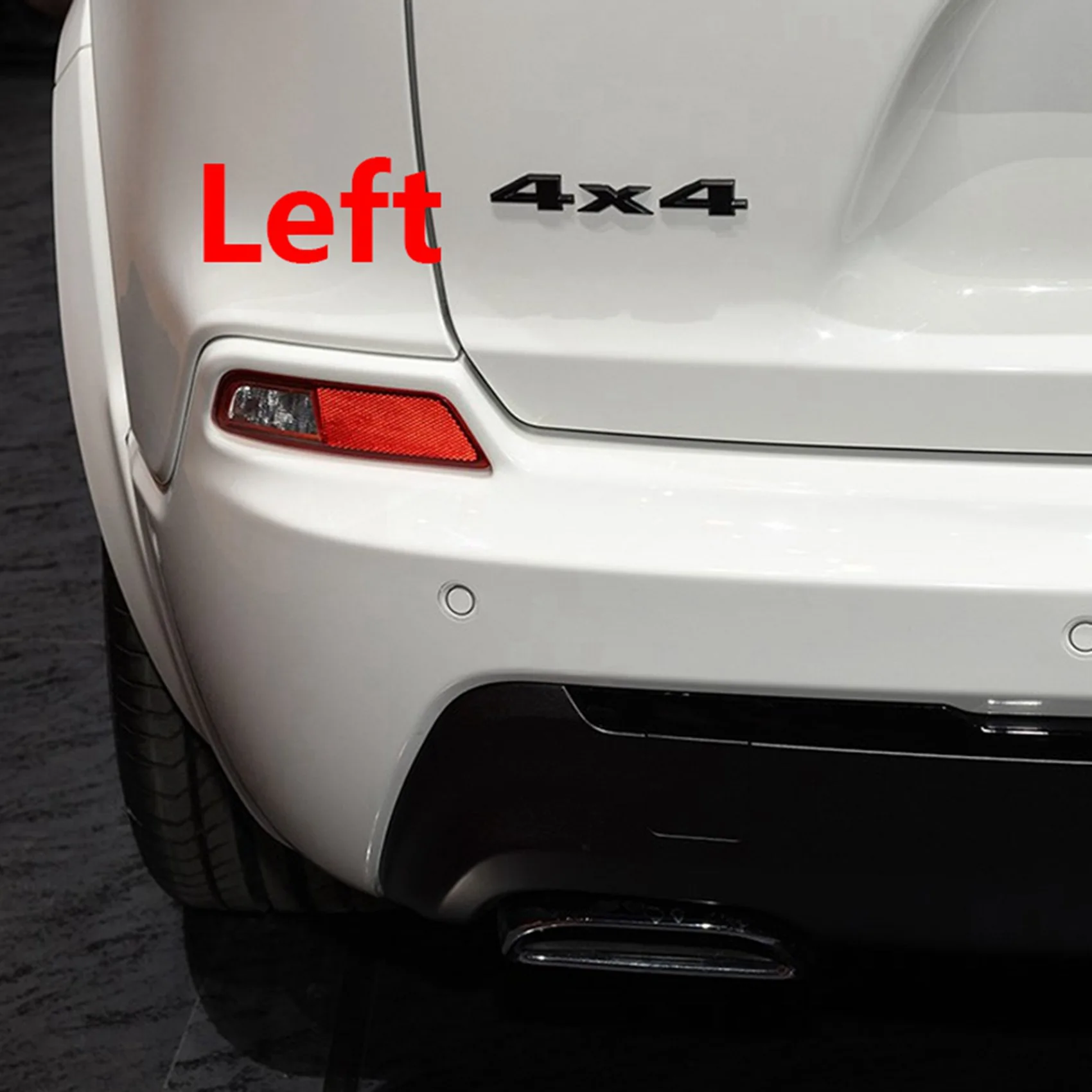 

2X Car Left Rear Bumper Reflector Light Tail Fog Lamp Taillights For Jeep Cherokee 2019 2020 2021 S Special Edition