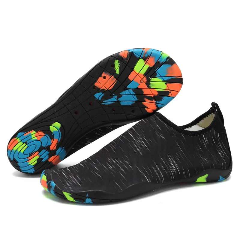 Women Beach Water Shoes Men Aqua Shoes Fishing Camping Shoes Couples Barefoot Slippers Quick Drying Swimming River Sea Sneakers