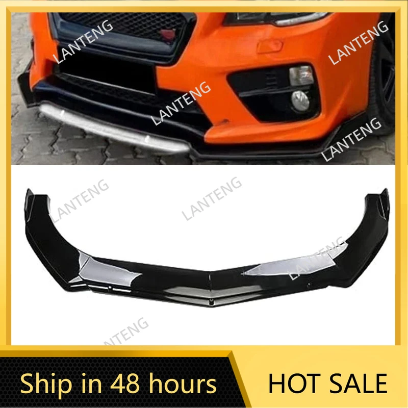 

Передний бампер, сплиттер для S-ubaru Crosstrek, автомобильный спойлер, диффузор, дефлектор, крышка бампера, комплект кузова, накладки, протектор, черный