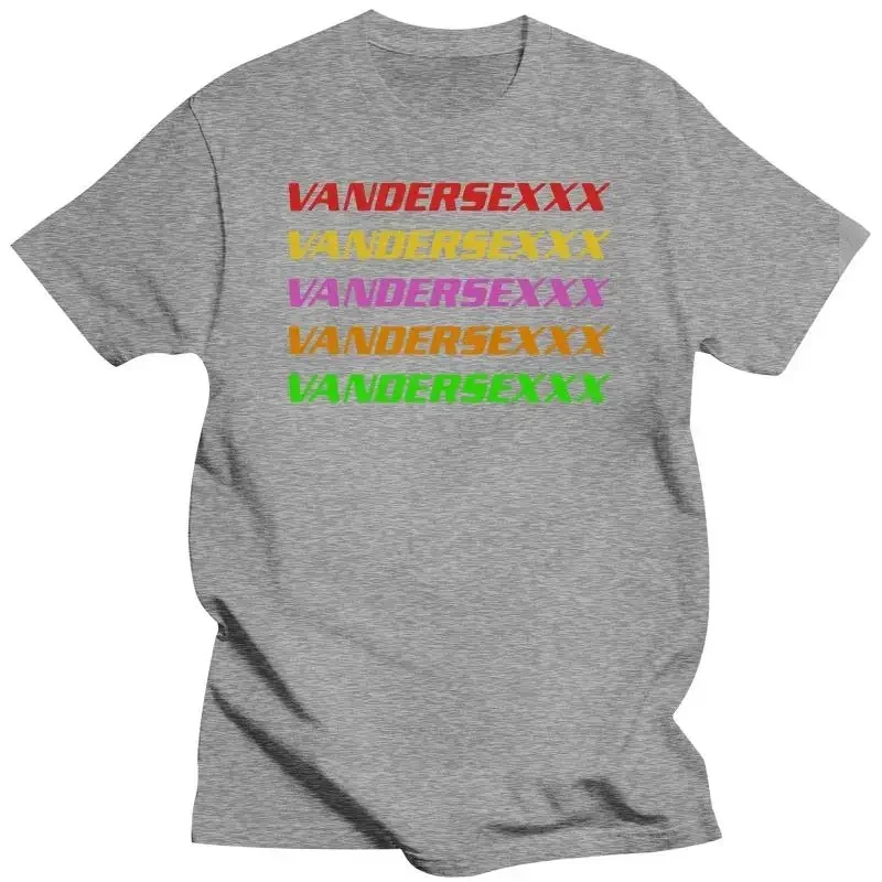 Black teenager cotton tee shirt fashion top Black t shirt for male summer brand tee-shirt Designed Vandersex For Men'S T-Shirts