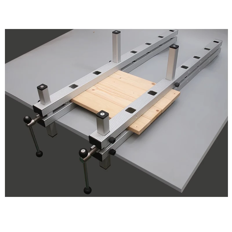 Abrazadera de panel de carpintería, abrazadera de panel de madera maciza, espesor de panel de 15-150MM, procesamiento de tablero de carpintería