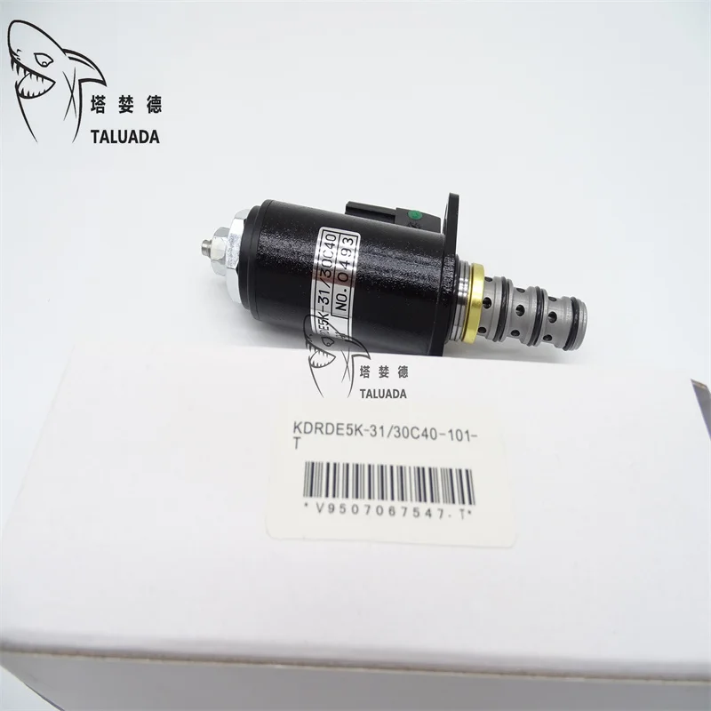 

For Kobelco SK200-6 Hydraulic Pump Solenoid Valve SK330-6E SK450-6E Solenoid Valve Yn35V00019f1 KDRDE5K-31-30C40-101-T