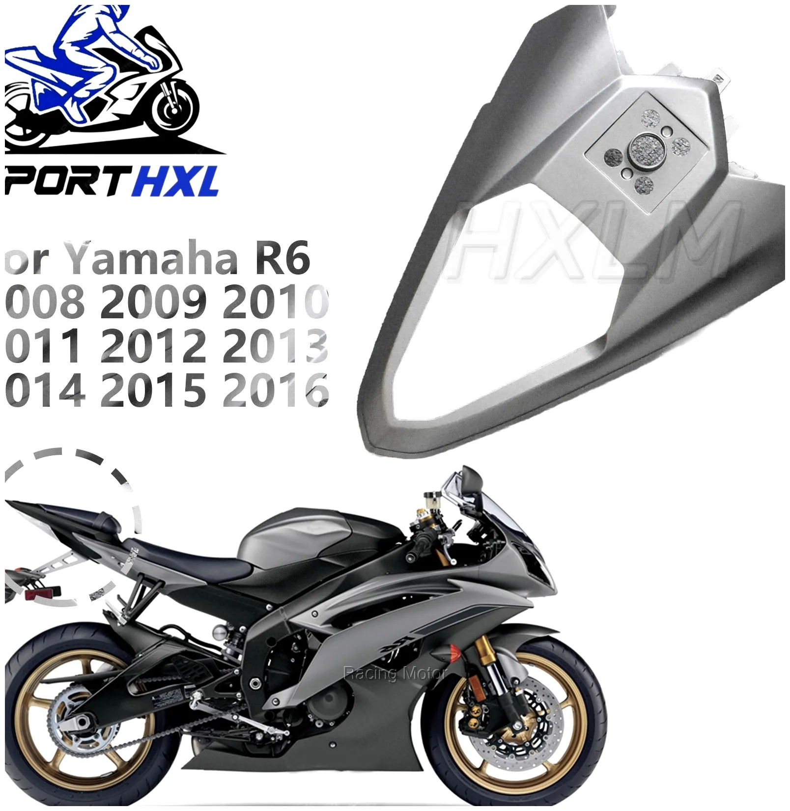 New Moto Rear Tail Fairing Parts Injection Seat Cowl For Yamaha YZF600 YZF 600 R6 | Racing Motor Store