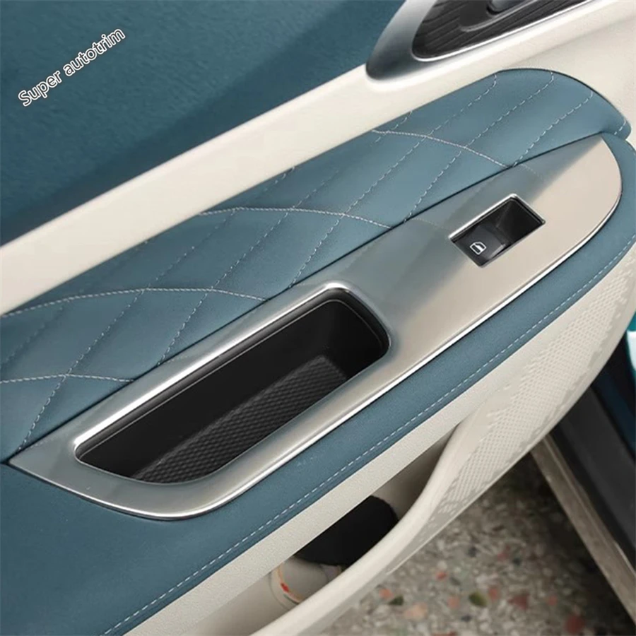 

Dashboard Air AC Vent / Glove Box / Window Lift / USB Panel Cover Trim For GWM Ora Good Cat 2020 - 2024 Stainless Accessories