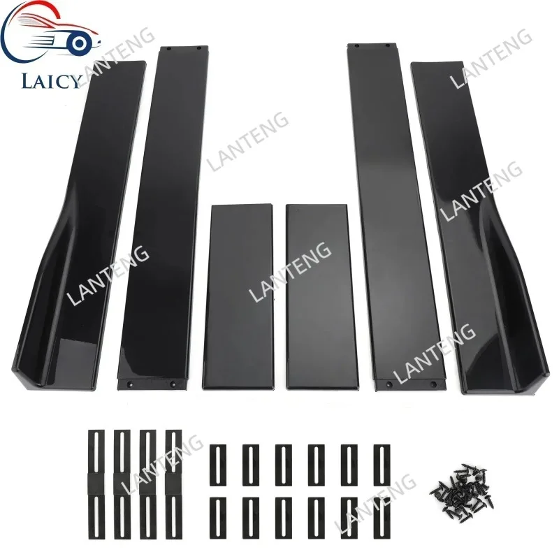 Car Side Skirt Splitter Extension Rocker Panel Lip For T0yota Celica 2001-2005 Carbon Fiber Painted Body Kit Exterior Part - view 4