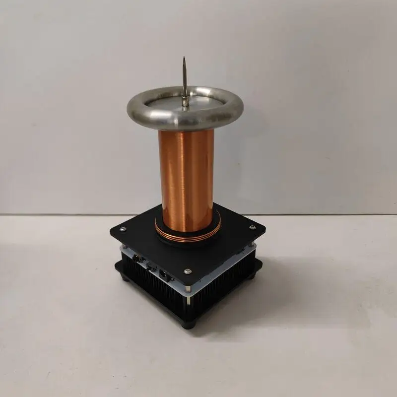 100-240V For Music Tesla-Coil High-power Plasma Loudspeaker Artificial Arc Lightning Generator Plasma Coil DIY Experiment