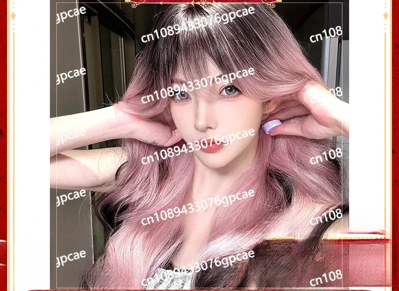 Wig Long Hair Hot Girl Lolita 