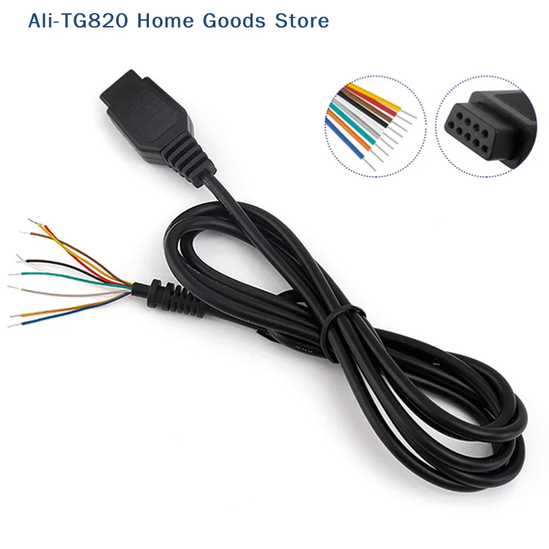 [TG820]Kabel für Genesis 2 MD 2 Steuerkabel für Mega Drive 2 Gamepad-Controller Verlängerungskabel 9-poliges Spielkonsolenkabel