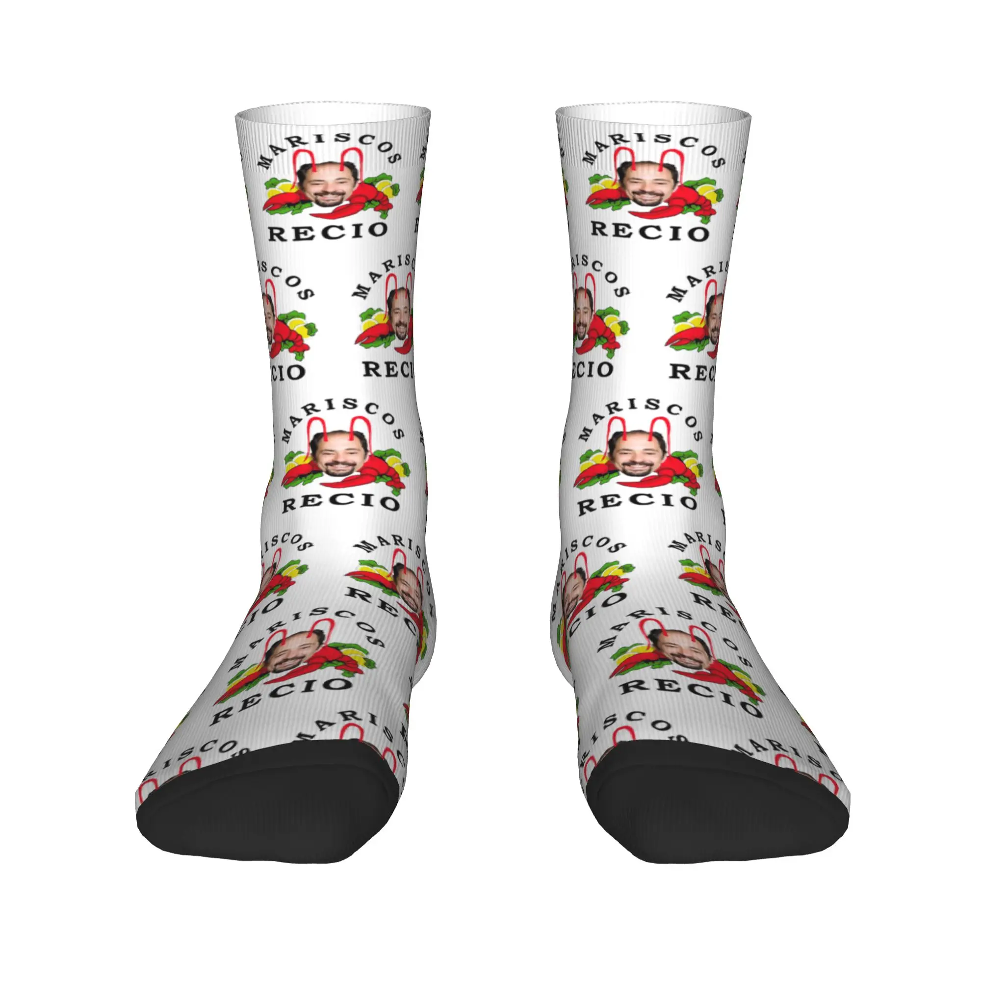 Calcetines Antonio Recio para todas las estaciones, medias Harajuku, calcetines de tripulación para hombres y mujeres, regalo de cumpleaños