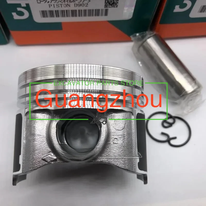 

1PCS Kubota D902 Engine Piston Assembly Kubota U17-5 U17-3 KX018-4 Excavator Digger Parts