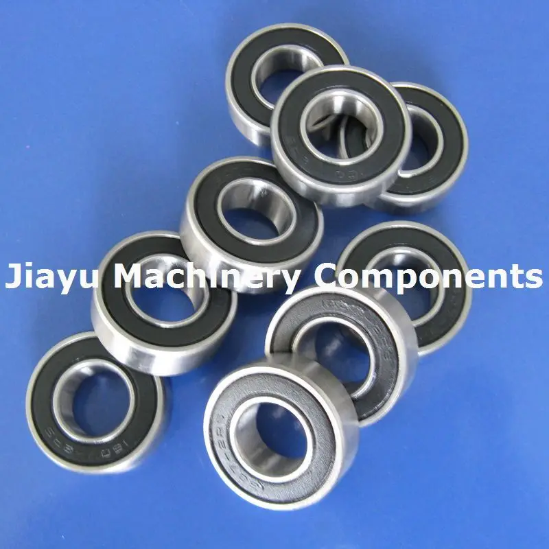 Free Shipping 10 PCS 1604 1605 1606 1607-2RS Bearings 7/16 x 29/32 x 5/16 inch Radial Ball Bearings 1607 RS