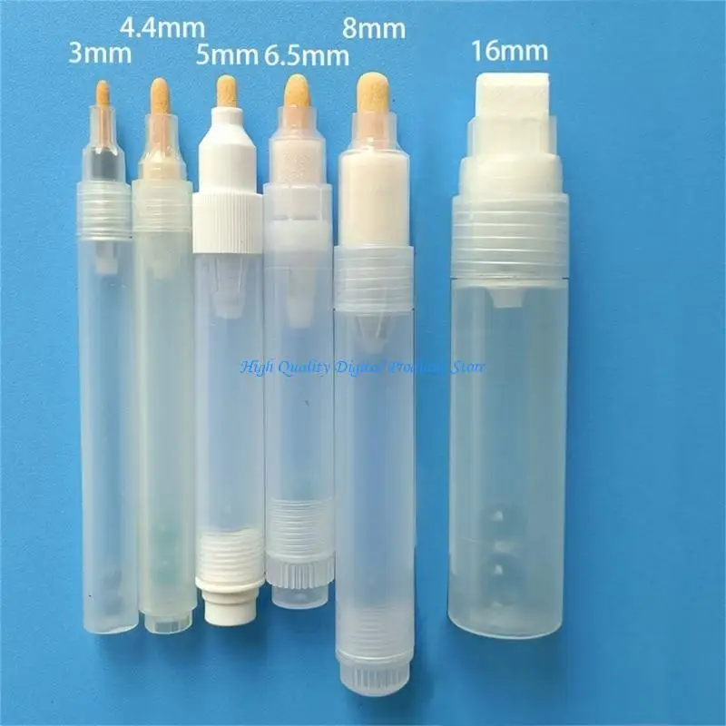 U2JE 2PCS Переполняемая пустая краска ручка Акриловые