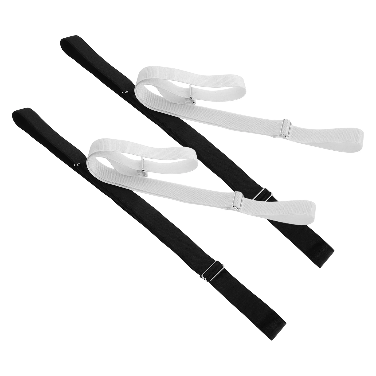

4 pcs Anti slip Straps Adjustable Stay Belt for Women Men Tops Clothing Non Shirt Stay Belt slip Shirt Holder