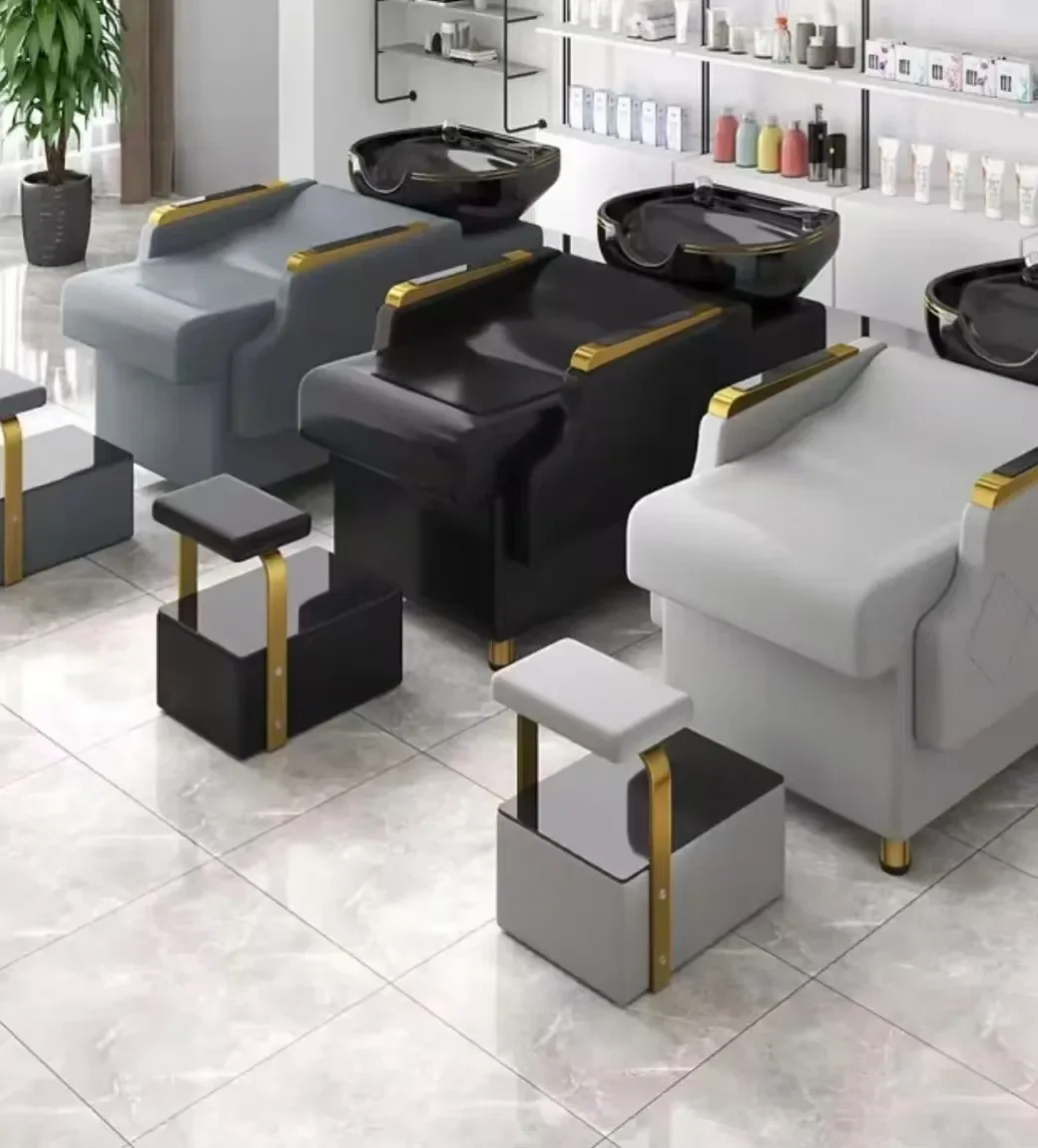 Silla de champú de gran oferta para peluquería, muebles de salón populares y de mejor valor, silla de champú clásica al por mayor