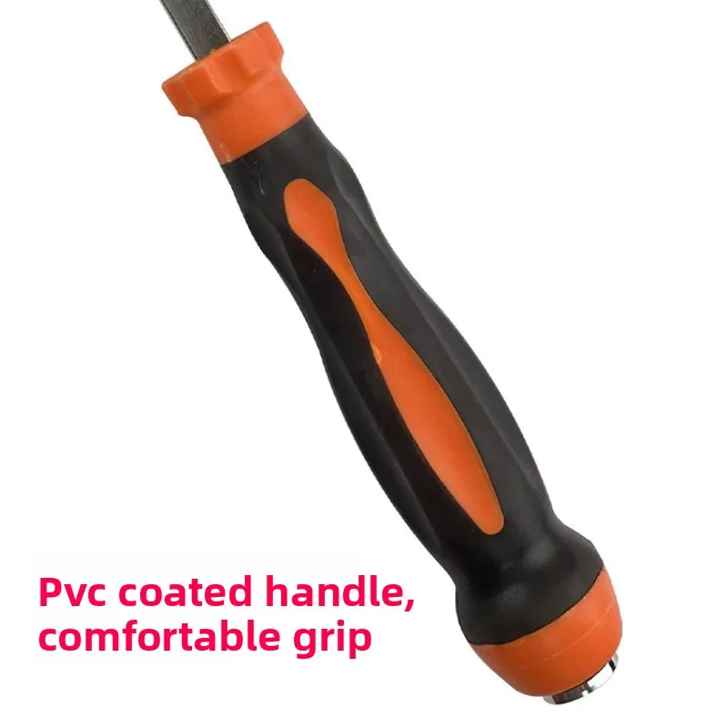19 Inch Extra Long Flat Head Screwdriver, 600mm Slotted Screwdriver with Magnetic Tip, Heavy Duty Flat Screwdriver for Repair
