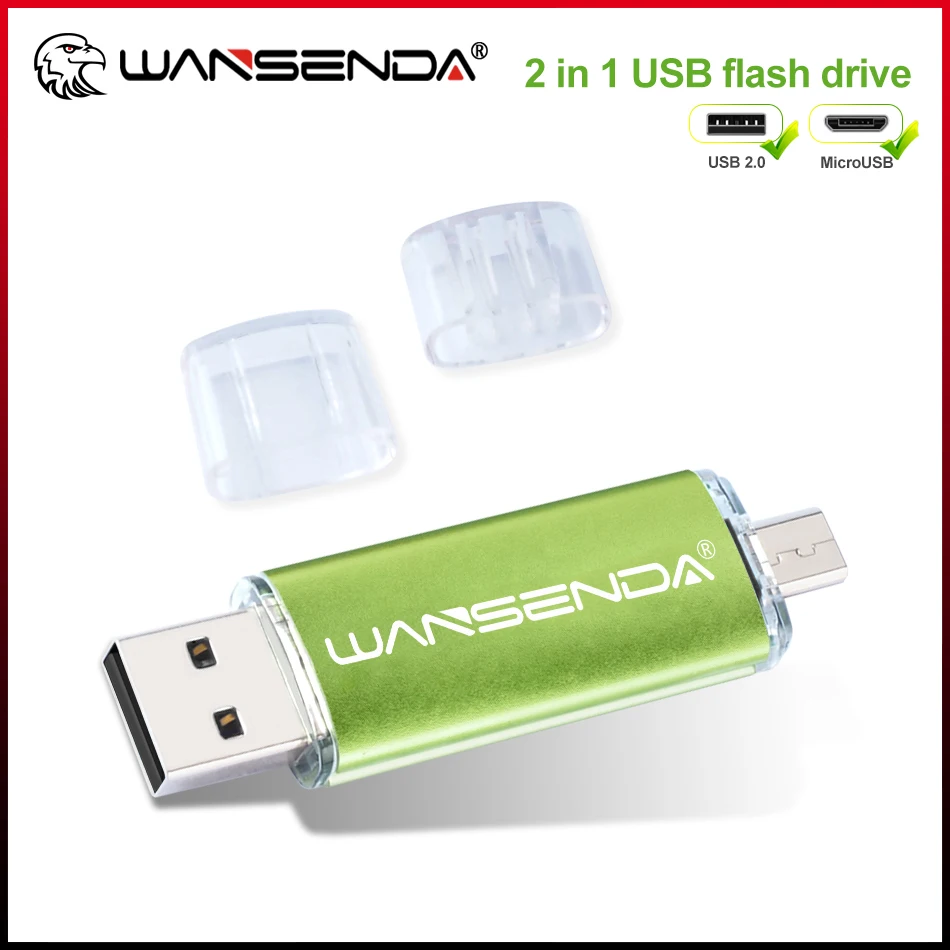 WANSENDA флеш-накопитель USB 2,0, 8 ГБ, 16 ГБ, 64 ГБ, 128 ГБ, 256 ГБ