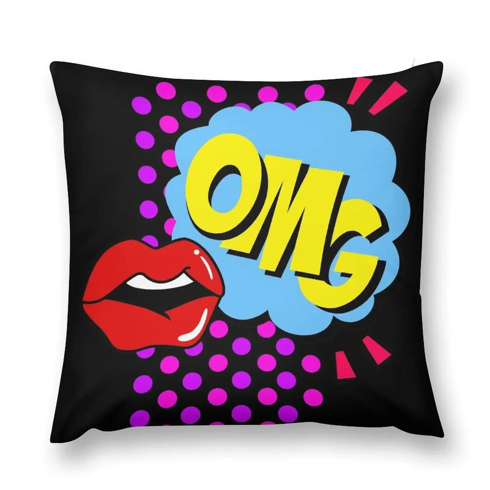 

OH MY GOD Throw Pillow Cushion Cover Luxury ornamental pillows pillow