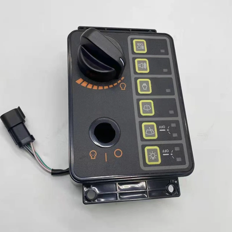 

OE:21N8-20506 21N820506 For Excavator R130/225/150/215/80-7 new style Throttle Knob Controller Switch Assembly