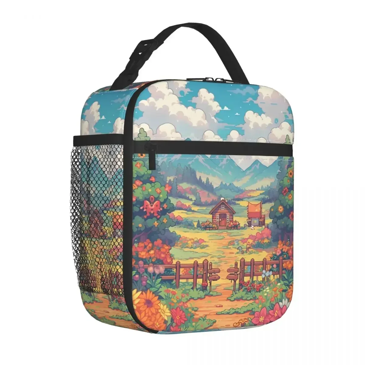 

Stardew Valley Insulated Lunch Bags Leakproof Reusable Thermal Bag Tote Lunch Box College Travel Bento Pouch