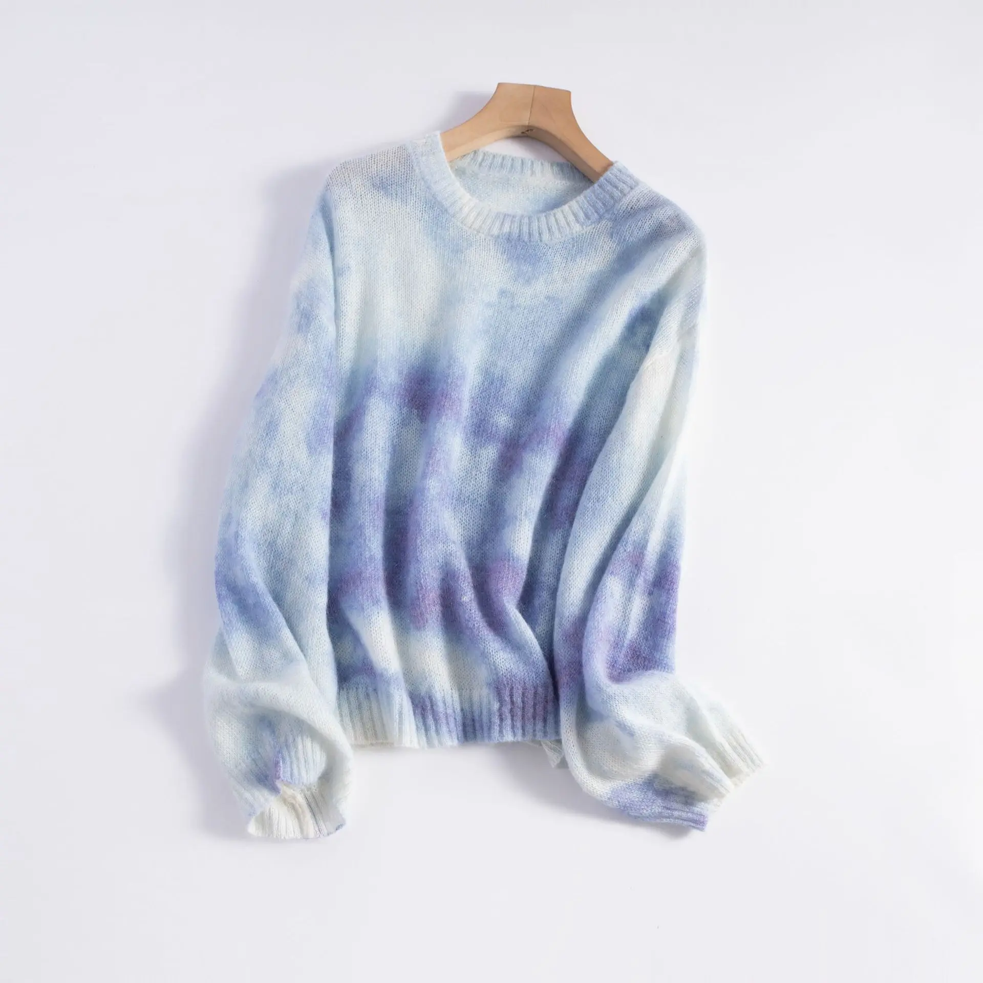 mohair wool sweater women clothes womens pink top fashion pullover