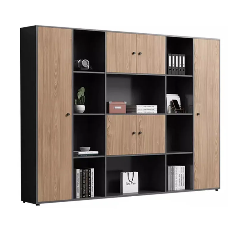 Stand Wooded Filing Cabinet Italian Designer Locker Organizer Office Cupboards Storage Space Meuble De Rangement Home Furniture