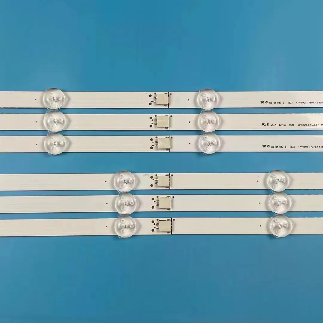 شرائط الإضاءة الخلفية LED ل 47LN5310 LC470DU 47LP360 47LN5400-UA 47LA6200-UA 6916L-1174A 6916L-1175A 6916L-1176A 6916L-1177A