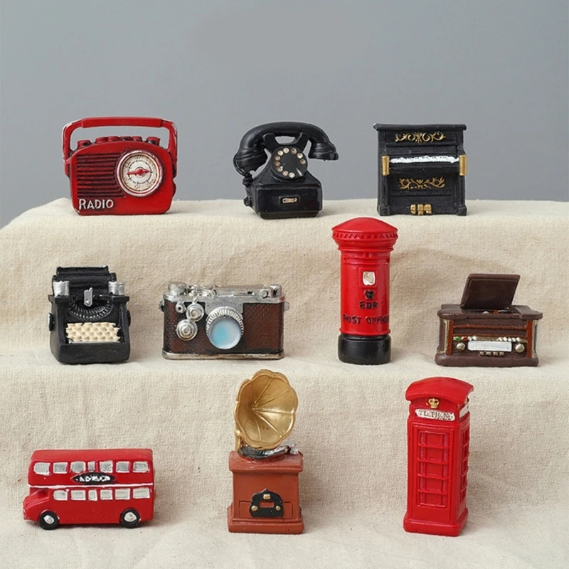 Nuevo Fotografía recién nacido accesorios bebé Retro Vintage Prop Radio estudio foto accesorio Material resina para