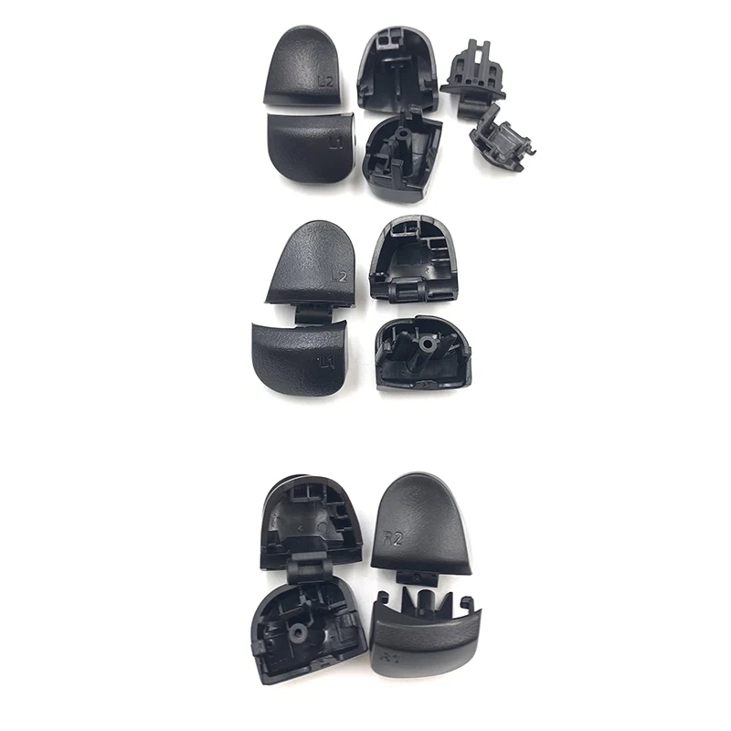 1 مجموعة L1 R1 L2 R2 أزرار الزناد + الينابيع ل PS5 تحكم غمبد إصلاح جزء ل PS 5 V1 V2 V3 مع حامل LR