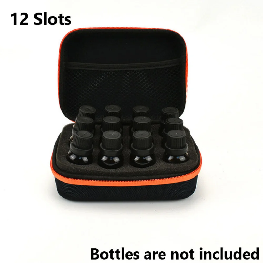 Nail Polish Portable Storage Bag 7-60 Bottles Essential Oil Case 5/10/15ML Perfume Oil Essential Oil Box Travel Carrying Holder