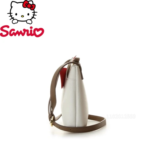 Imagen 2 del producto Hello Kitty, nuevo bolso de hombro para mujer, marca de lujo, bolso bandolera Original para mujer, bolso bonito de dibujos animados para mujer