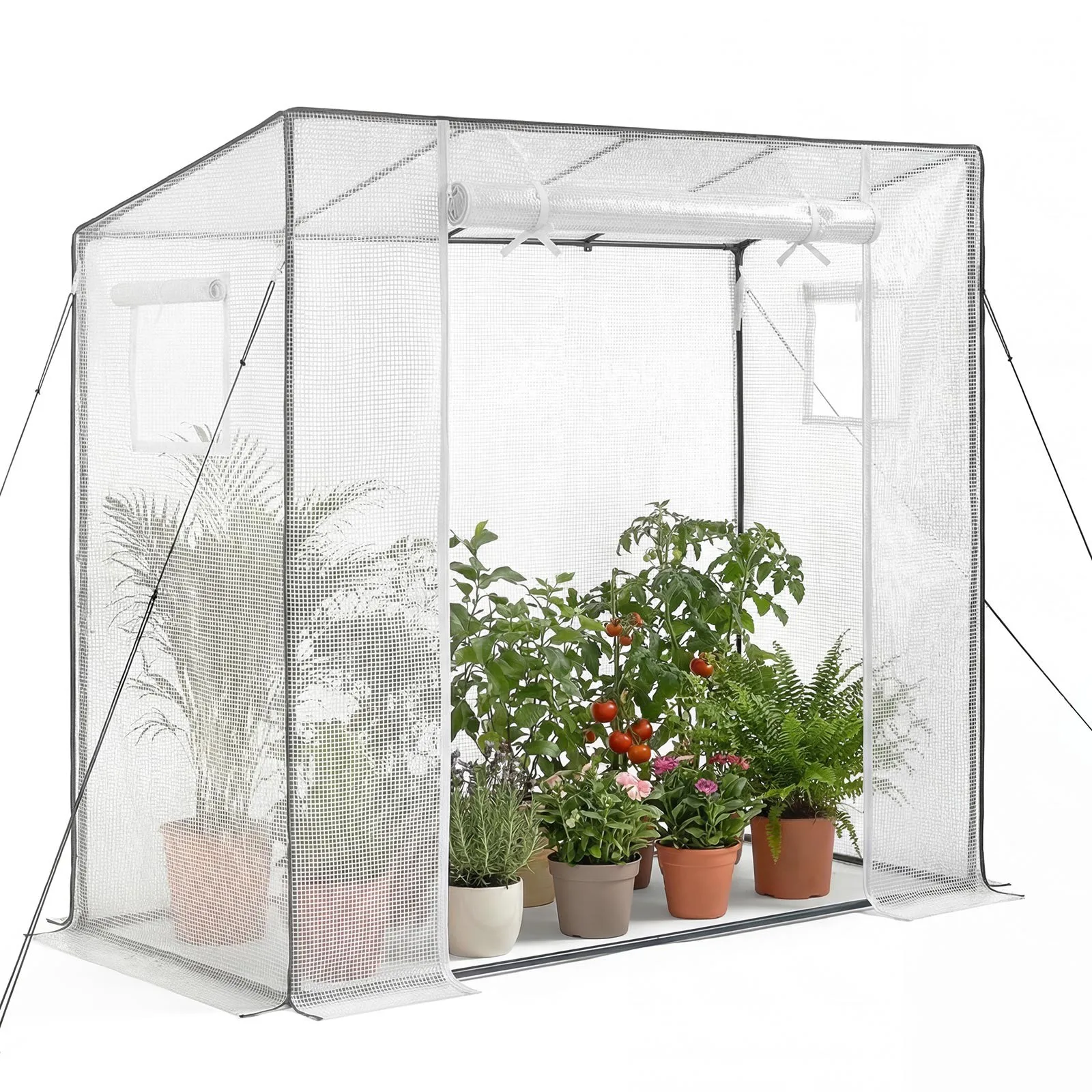 

Портативная теплица с ПЭ-покрытием для улицы, 76.8"x30.3"x66.1"