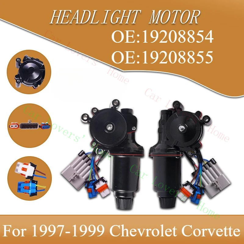 

Моторы для фар A+ 2X для Chevrolet Corvette 1997-1999, левый и правый (L&R)