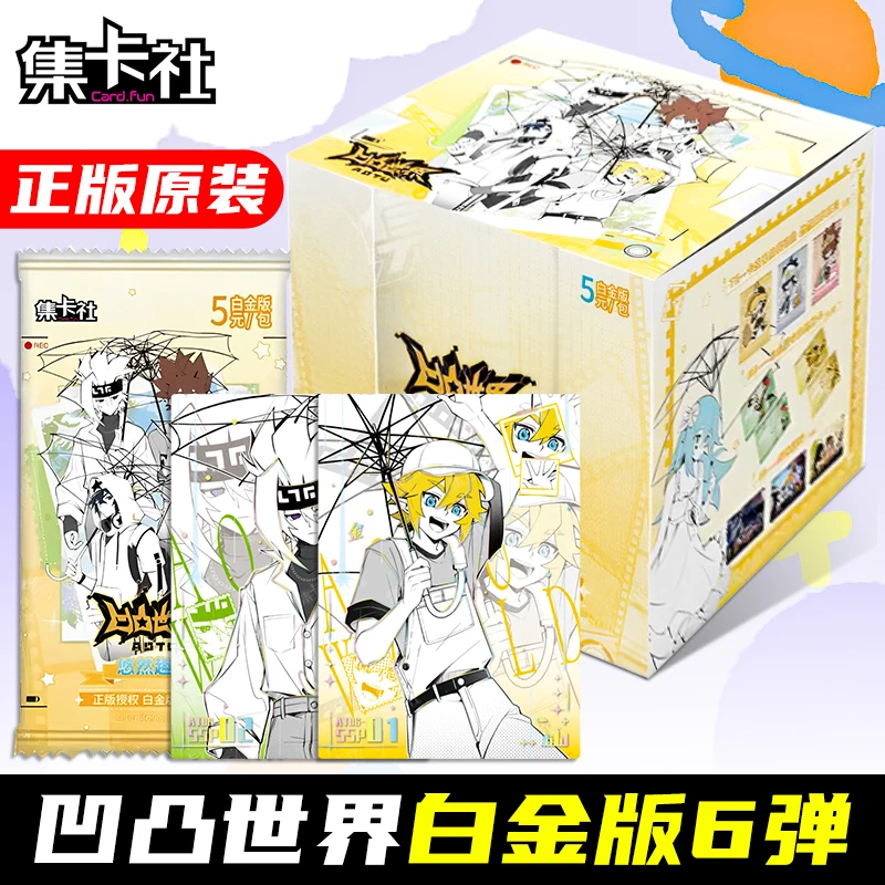 بطاقة جمع أصلية من جمع مجتمع Convex World 6th Bullet Platinum Edition بطاقة جمع الفصل الممتع الترفيهي