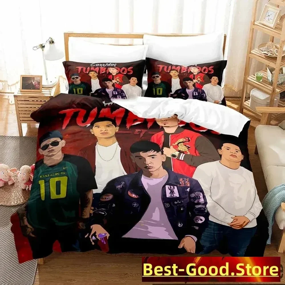 

3D Print Natanael Cano Rapper Bedding Set Duvet Cover Bed Set Quilt Cover Pillowcase Comforter king Queen Size Boys Adult