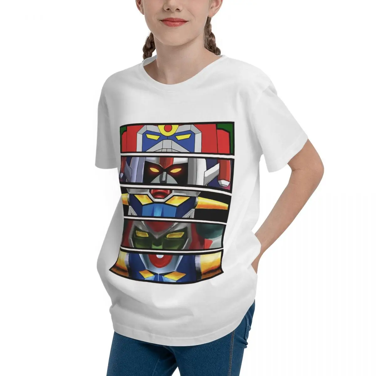 Crewneck My 80 S Robots Essential For Sale Teenagers Basic Short Sleeve T-Shirt T-shirts Graphic quality Activity competition