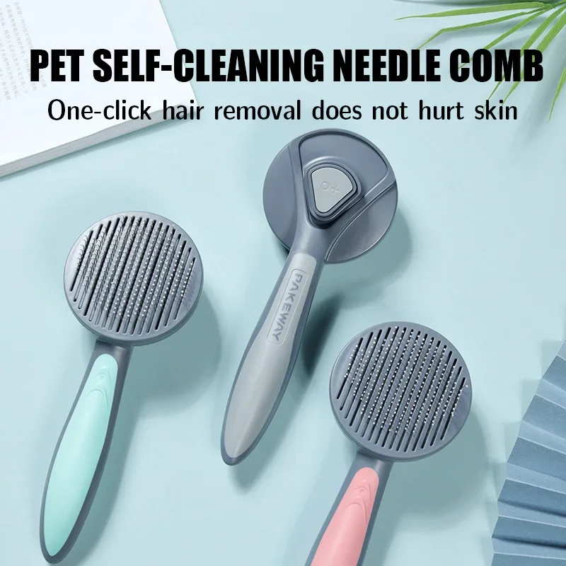 

Cleaning Supplies Cat Comb Hair Removal Comb Grooming and Care Pet Cat Accessories Open Knot Massage Dog Accessories for Cats