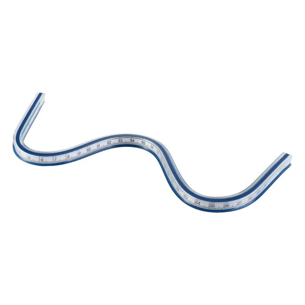 Measurement Student Drawing Tool School Serpentine Ruler Dividing Ruler Drafting Drawing Ruler Flexible Curve Ruler