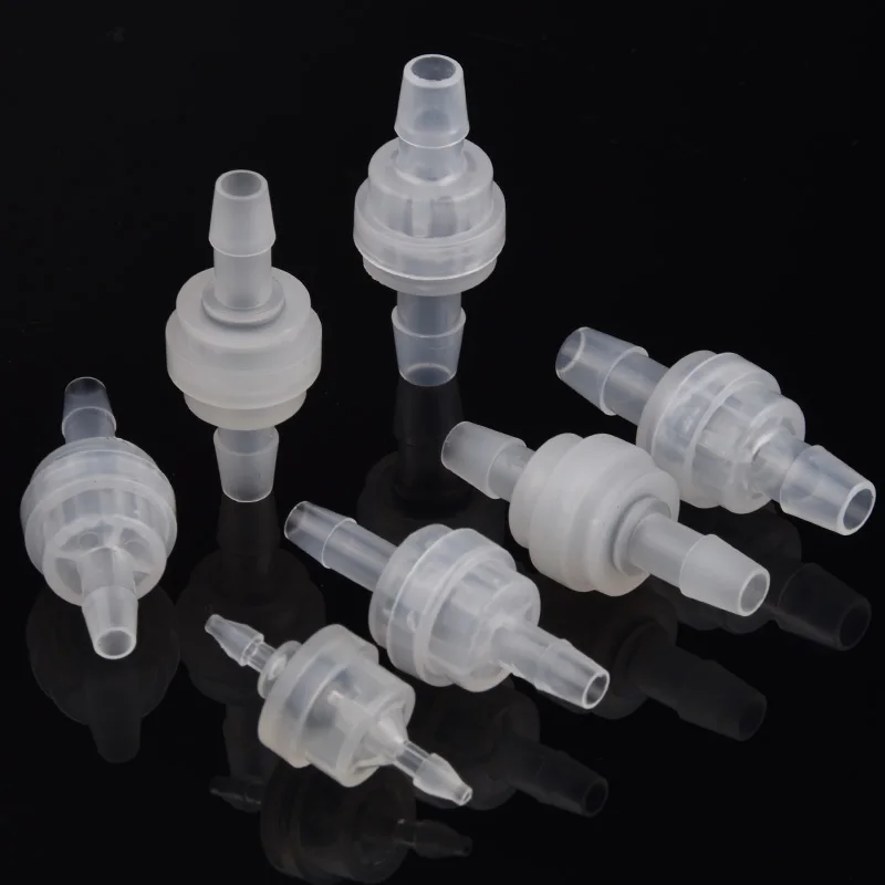 1/5/20/100pcs 5~8mm PP Exquisite Check Valve  Watering Irrigation Hose Non-Return Valve Aquarium Tank Water Pipe One-way Valve