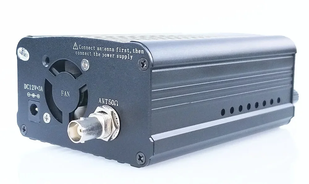 ST-7C 1W/7W 12V 3A 76-108MHZ Stereo PLL FM Transmitter Broadcast Radio Station