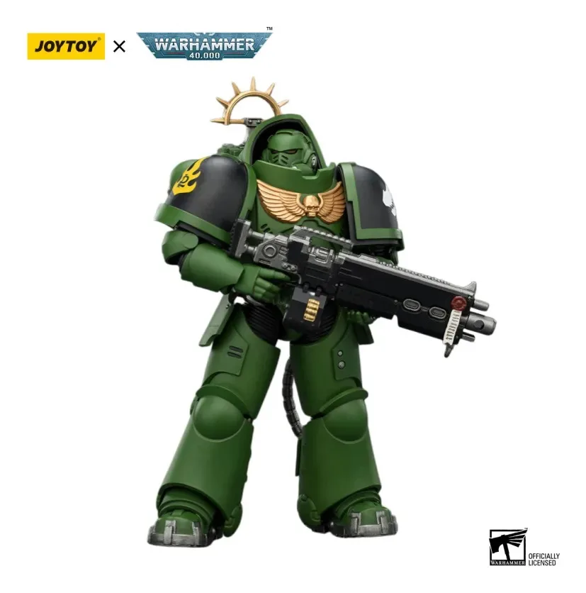 

JOYTOY Warhammer 40000/40k Game Edition Salamanders Heavy Intercessor with Heavy Bolt Rifle and Bolt Pistol Action Figure Doll