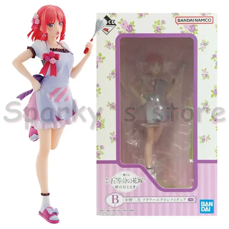 Bandai Original Ichiban KUJI The Quintessential Quintuplets Anime Figure Nakano Ichika Action Figure Toys For Kids Gifts Model