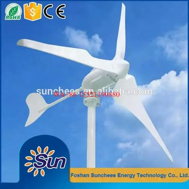 WMWMNU 5Kw Wind Turbine Generator for Home Green Energy System Power Supply
