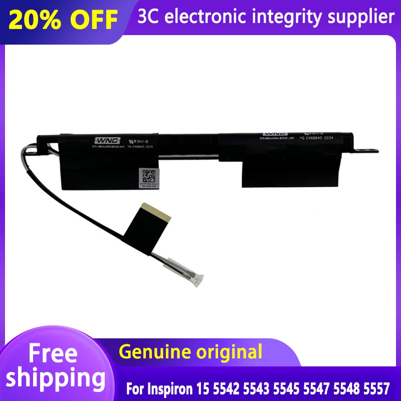 New Original Laptop Built-in WiFi Wireless Antennas For Dell Inspiron 15 5542 5543 5545 5547 5548 5557 Series DC33001IJ0L 0F6T7J