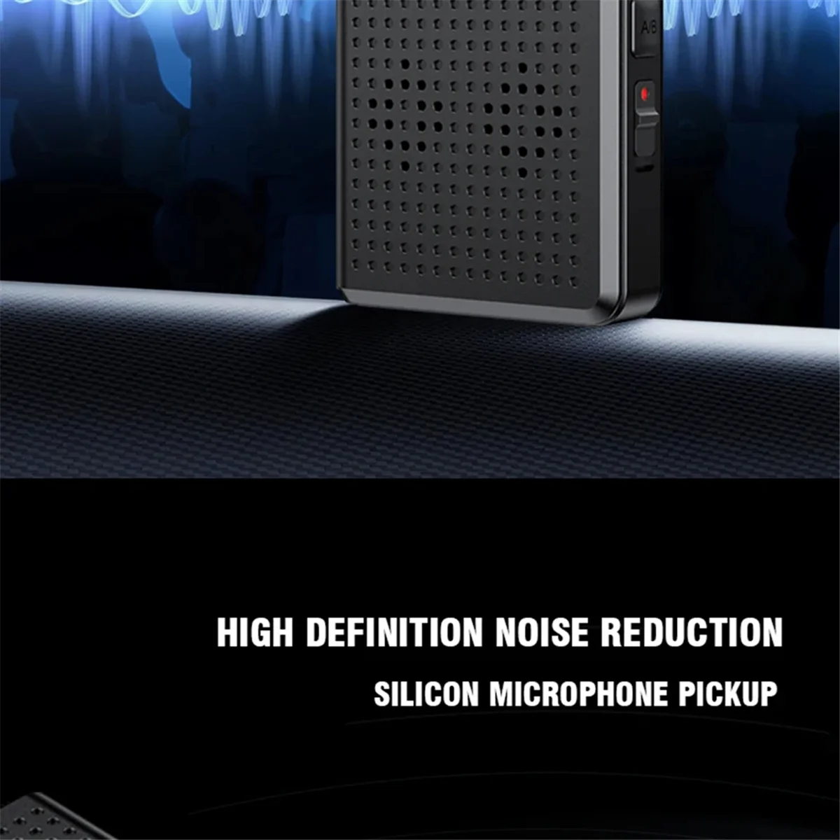 Denoise Mini Hoge Kwaliteit PCM Audio Dictafoon 1536Kbps Externe Microfoon Digitale Voice-Activatcd USB Recorder 64G